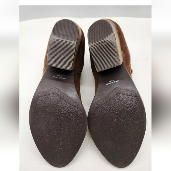 Matisse Soho Women 8.5 M Brown Suede Boots Slouchy Western Boho Bootie Leather - Picture 9 of 16